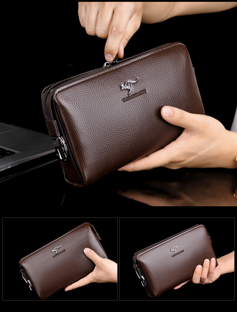Dompet Pria Anti Theft Password Model Panjang